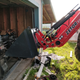 Based on how much the truck squated and the tires squished on the Zetor, I think it weighs more than 800lbs.